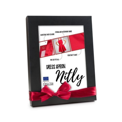 Nitly Red - Fartuszek Sukienka na Arena.pl