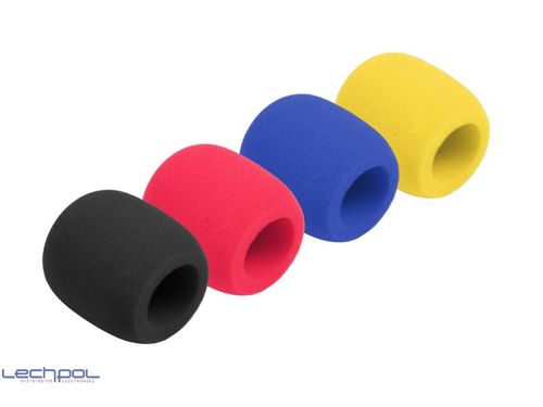 MIK1574A Gabka mikrofonowa czarna na Arena.pl