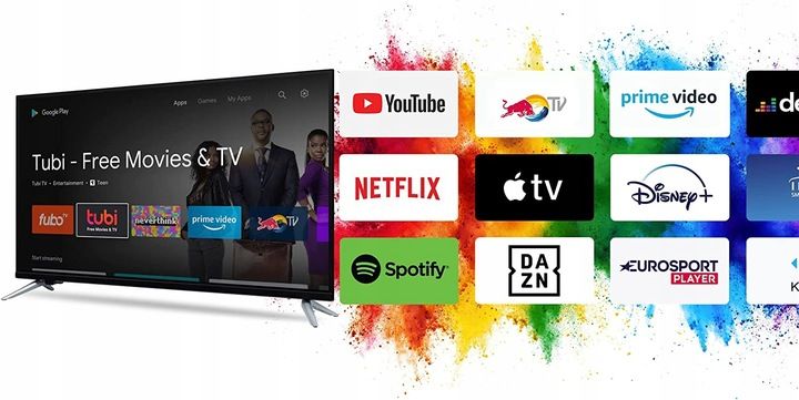 Telewizor ANDRINO 32'' AN32H01 ANDROID DVB-T2/HEVC zdjęcie 3