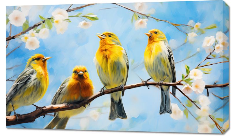 Obraz 100x60cm Wiosenne Pogwizdy zdjęcie 1