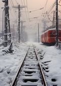 Plakat 25x35cm Podróż po Torach
