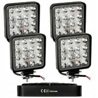 4x LAMPA ROBOCZA 16 LED HALOGEN 48W ZESTAW