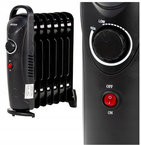 GRZEJNIK ELEKTRYCZNY 700 WATT OLEJOWY 7 ŻEBEREK TERMOSTAT ŻEBERKOWY OLEJAK na Arena.pl