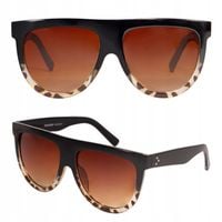 Okulary PRZECIWSŁONECZNE DAMSKIE Celin Shadow PANTERKA oversize filtr UV400