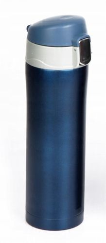 Termos turystyczny kubek termiczny Smile STT-16 420ml niebieski na Arena.pl