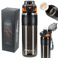 BUTELKA NA WODĘ BIDON SPORTOWY SZCZELNY WIELORAZOWY MIARKA TRITAN