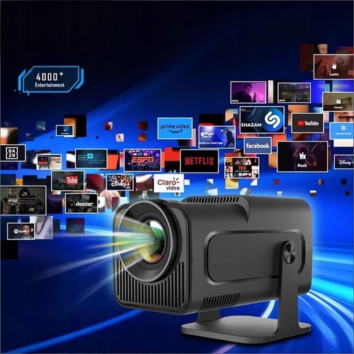 PROJEKTOR RZUTNIK LED 2025 PRO ANDROID SMART TV NETFLIX WIFI GŁOŚNIK na Arena.pl