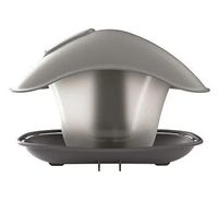 Karmnik dla ptaków BIRDYFEED SQUARE-szary kamienny