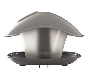 Karmnik dla ptaków BIRDYFEED SQUARE-szary kamienny na Arena.pl