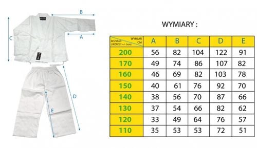 KIMONO RINGSTAR JUDO 110 cm #H1 na Arena.pl