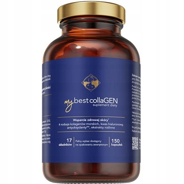 MyBestPharm MyBestCollaGEN Kolagen typu I 150 kapsułek zdjęcie 2
