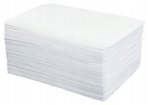 JEDNORAZOWE RĘCZNIKI FRYZJERSKIE 70x40 cm Białe Perforowane 100 sztuk na Arena.pl
