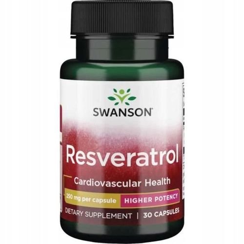 SWANSON RESWERATROL 250 mg 30 kaps na Arena.pl