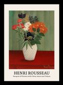 Plakat 13x18cm Design Bouquet of Flowers, Rousseau Vintage do Salonu