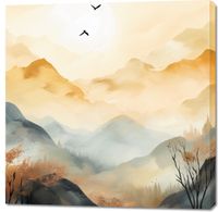 Obraz 100x100cm Zorza Świtania