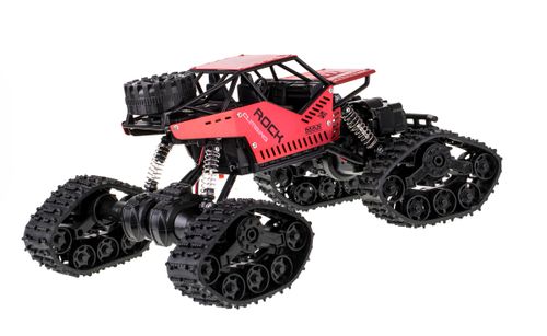 Samochód zdalnie sterowany RC Rock Crawler 4x4 LHC012 auto 2w1 RED na Arena.pl