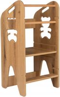 Pomocnik kuchenny dla dzieci regulowany Kitchen Helper MDF + drewno