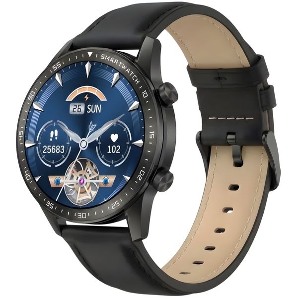 smartwatch gravity czarny 2 paski gt10-5 zdjęcie 4