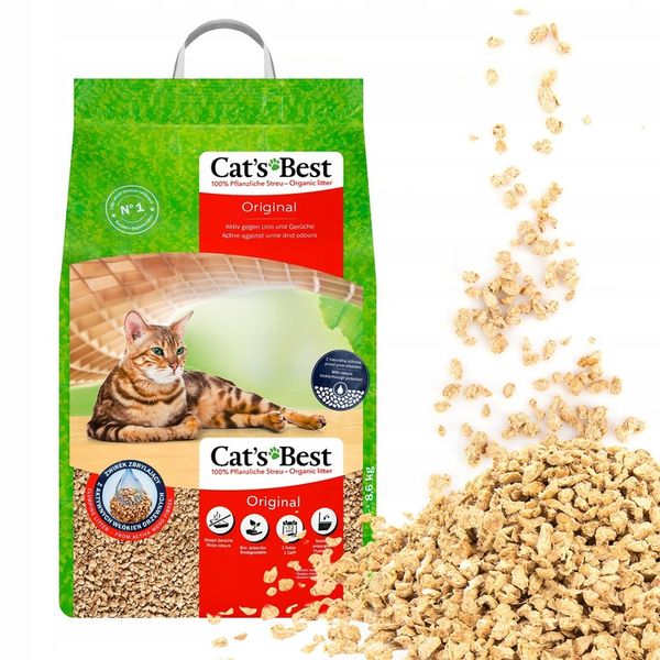 JRS Cat's Best EcoPlus / Original - 20 l zdjęcie 2