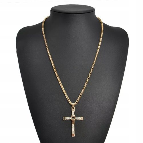 16 0027 Naszyjnik Krzyż Dominic Toretto Fast & Furious na Arena.pl