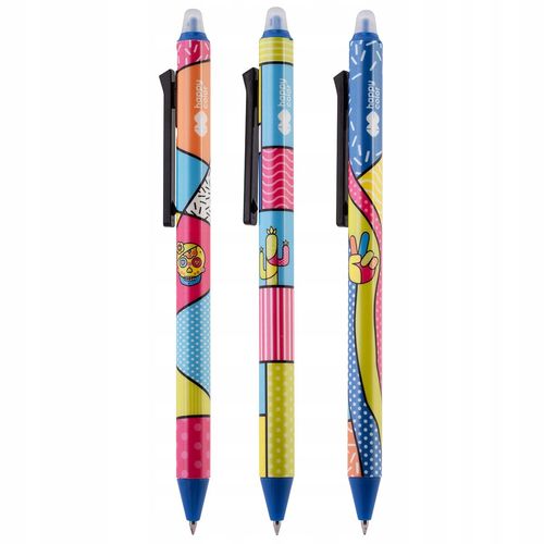 Długopis Ścieralny Wymazywalny Automat Pop 0,5 Nieb Różne Wzory Do Wyboru na Arena.pl