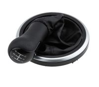 Ford Fusion 02- Gałka zmiany biegów + mieszek 5 biegów czarna