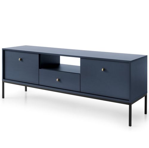 Szafka RTV Evora granatowa na Arena.pl