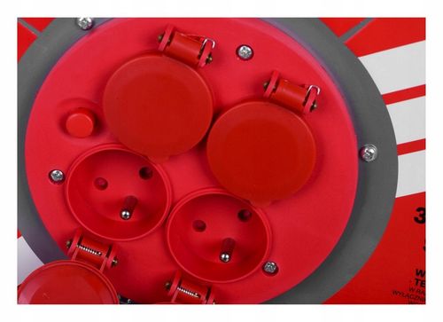 VERTEX PRZEDŁUŻACZ BĘBEN 25m 3x2,5mm na Arena.pl