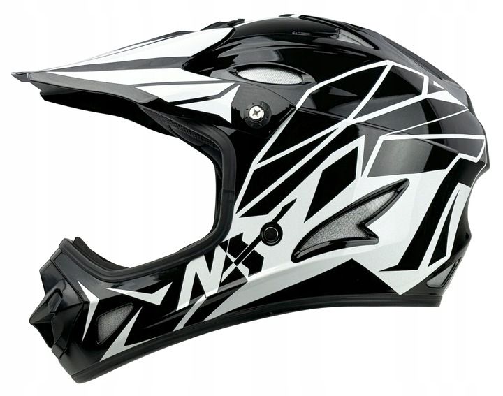 KASK ROWEROWY DOWNHILL NX EXTREME r.XS | FREE RIDE|KASK ZJAZDOWY|900g LEKKI zdjęcie 9