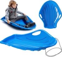 Duże Sanki Ślizg Bobslej Saneczki Ślizgacz Z Uchwytami Na Śnieg