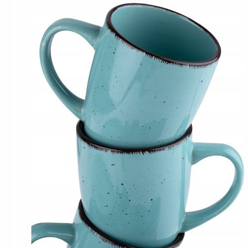 SERWIS OBIADOWY + 6 KUBKÓW KOMPLET OBIADOWO-KAWOWY 24 EL. KAMIONKA TURKUS na Arena.pl