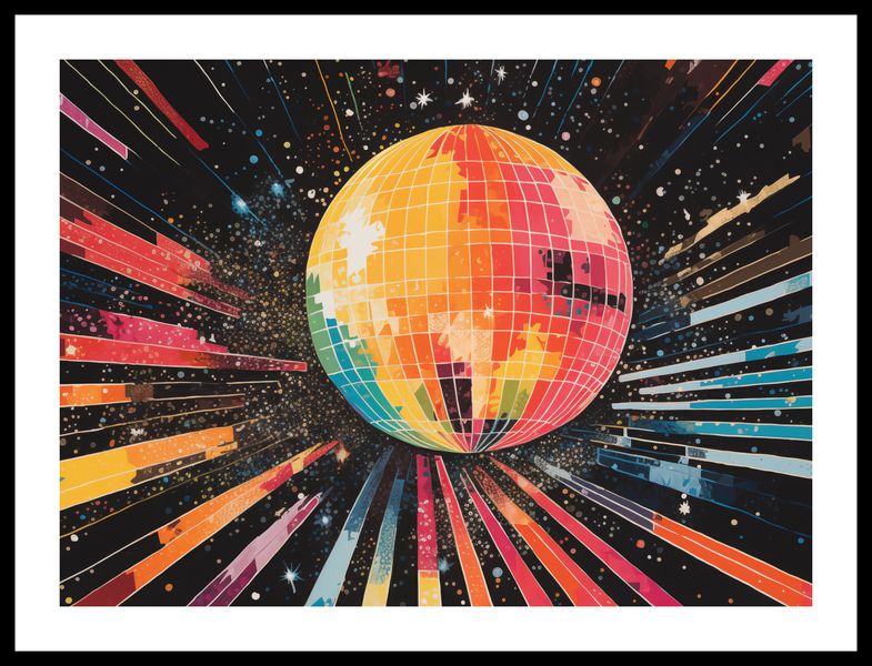 Plakat 55x40cm Disco Gra! zdjęcie 3