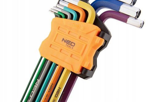 NEO TOOLS Długie Kolorowe Klucze IMBUSOWE I TORX 18 szt. IMBUSY na Arena.pl