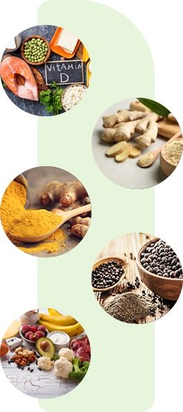 Naturell Witamina D 2000+ Imbir Kurkuma 60 kaps. zdjęcie 3