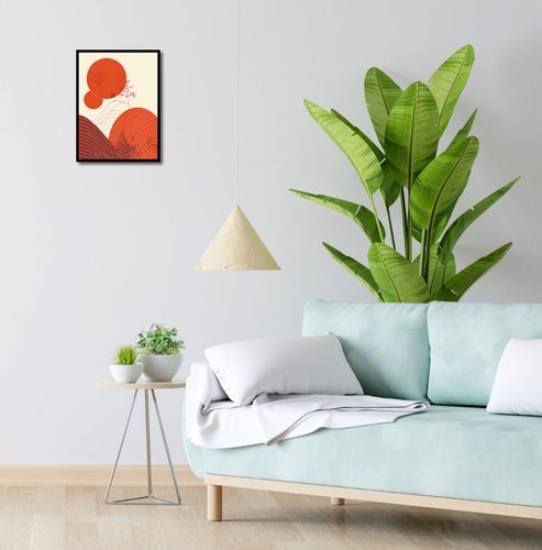 Plakat 30x40cm Ciepło Czerwieni na Arena.pl