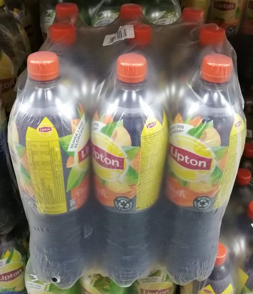 Lipton 1,5l Herbata Brzoskwiniowa - karton zdjęcie 1
