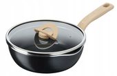 Głęboka patelnia z pokrywką TEFAL One Pick 24 cm indukcja