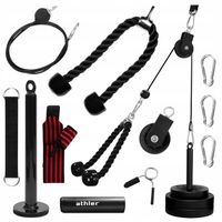 Wyciąg GÓRNY DOLNY do ćwiczeń Athler Agile 20 opaski na nadgarstki GRATIS