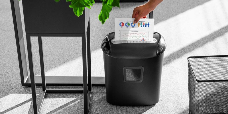 NISZCZARKA dokumentów KOSZ 21 L karty płyty CD zdjęcie 11