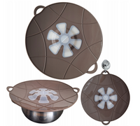 SILIKONOWA POKRYWKA NA GARNEK 30 cm przeciw kipieniu