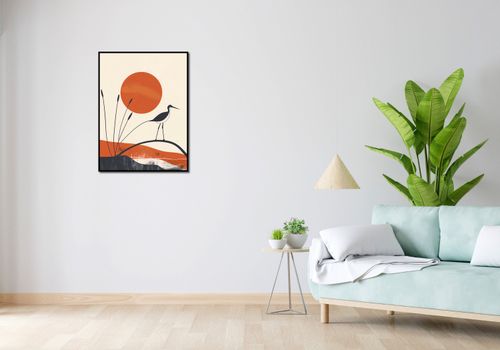 Plakat 60x80cm Ciepło Zachodów na Arena.pl