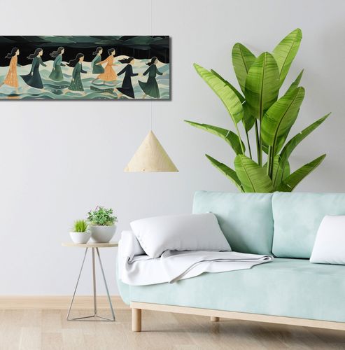 Obraz 100x30cm Nocna Procesja na Arena.pl