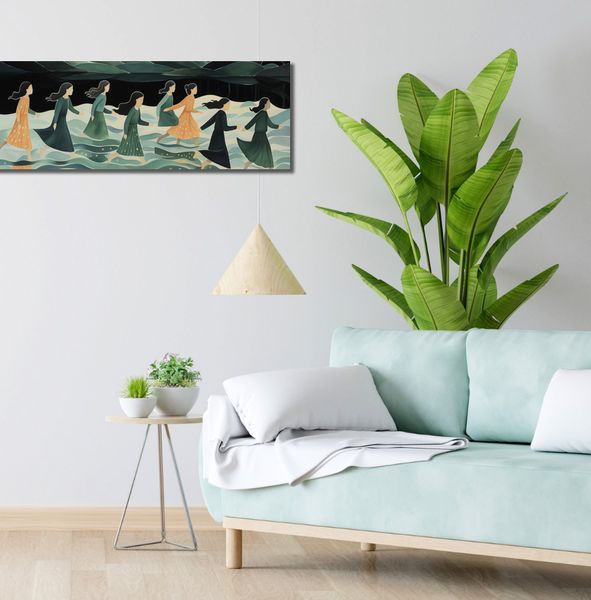 Obraz 100x30cm Nocna Procesja zdjęcie 2