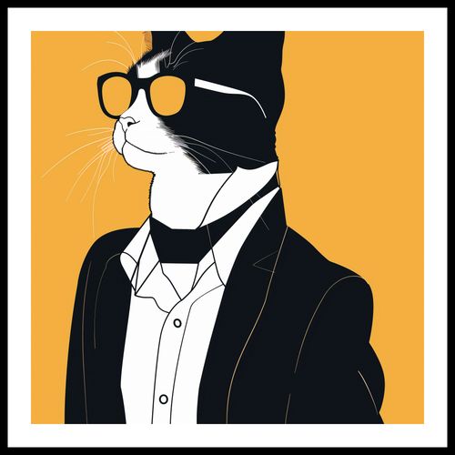 Plakat 50x50cm Jegomość na Arena.pl