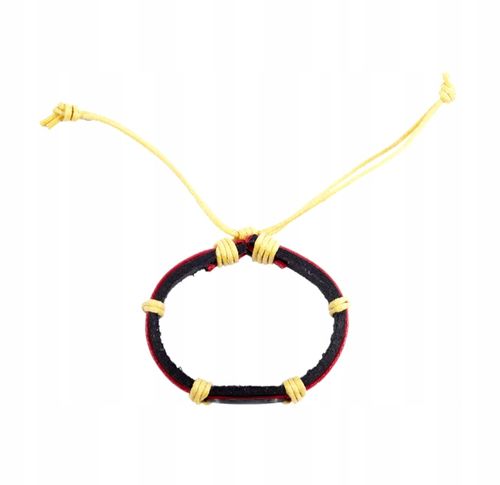 Bransoletka Maryśka Trawka Skóra Rzemień Rasta Man Blant Bob Marley Reggae na Arena.pl