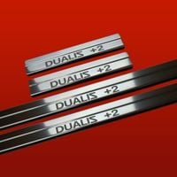 Listwa progowa NISSAN QASHQAI MK1 DUALIS +2 Stal nierdzewna 304 połysk 4szt