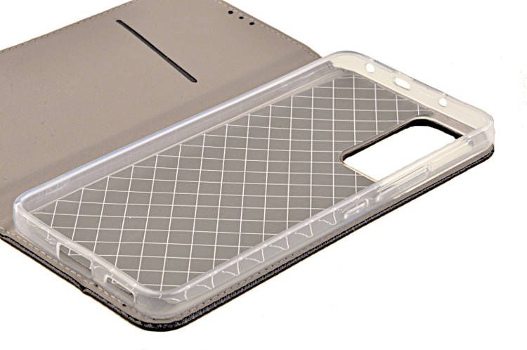 Etui Smart do Xiaomi 12 Lite czarny zdjęcie 4
