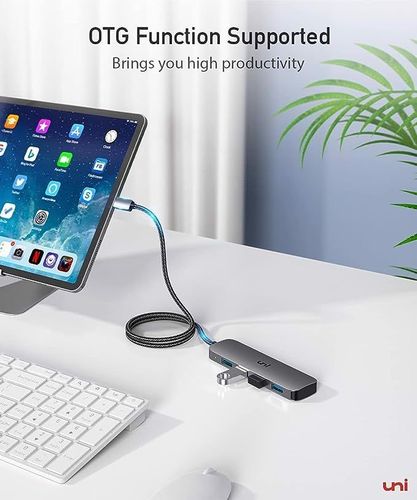 HUB Rozgałęźnik Adapter 4x USB 3.0 na USB C 1,2m na Arena.pl