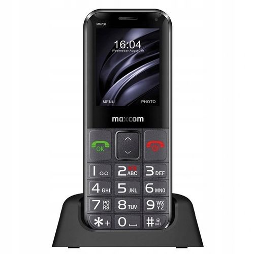 Telefon Maxcom Comfort Mm730 32 Mb Czarny na Arena.pl