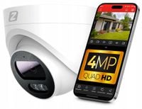 Kamera Wewnętrzna IP PoE 4MPx 4MP 20M IR 3.6mm + AUDIO
